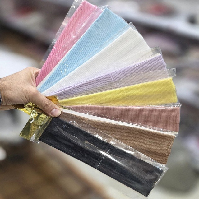 هدبند کبریتی باریک رنگی (100003)