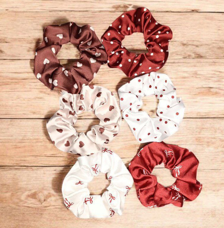 کش اسکرانچی ساتن چاپی(کد ۳) (۰۱۰۱۰۰۰۹)